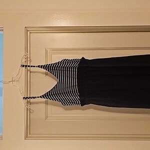 Black and White Maxi Dress